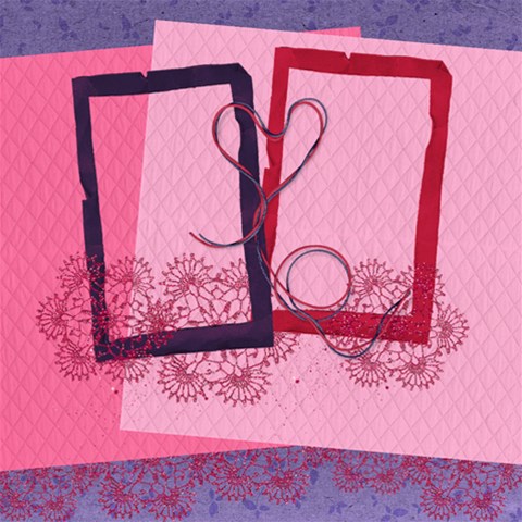 Love Ya Big Qp Set 8 By Mikki 12 x12  Scrapbook Page - 5
