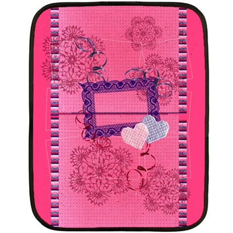Love Ya Big Mini Fleece Blanket By Mikki 35 x27  Blanket