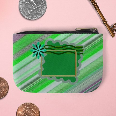Greeny Coin Purse By Daniela Back