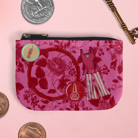 Sleepover Coin Bag 1 By Lisa Minor Front
