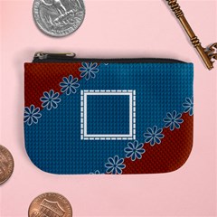 Blue & Red coin purse - Mini Coin Purse