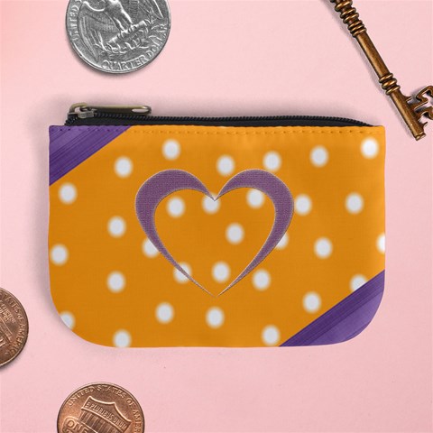 Dots Coin Purse By Daniela Front