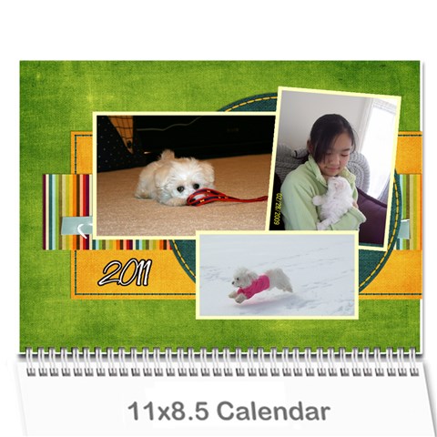 2011 Snowy s Calendar By Xinpei Cover
