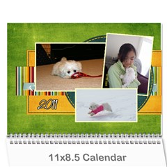 2011 Snowy s Calendar - Wall Calendar 11  x 8.5  (12-Months)