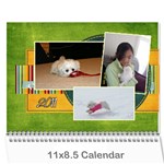 2011 Snowy s Calendar - Wall Calendar 11  x 8.5  (12-Months)