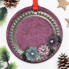 Legacy of Love Ornament - Round Ornament (Two Sides)