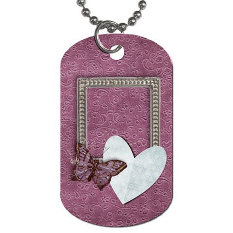 Legacy Of Love Dog Tag (2 Sides) By Mikki Front