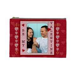 Be My Valentine Large Cosmetic Case - Cosmetic Bag (Large) Be My Valentine Large Cosmetic Case - Cosmetic Bag (Large)