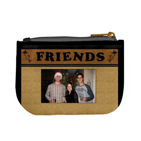 We Are Friends Mini Coin Purse By Lil Back