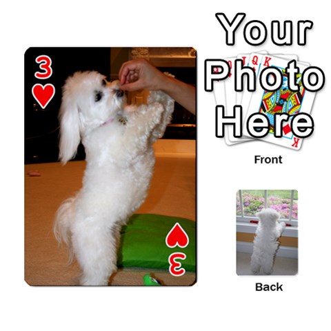 Playing Cards With Snowy s Photos By Xinpei Front - Heart3