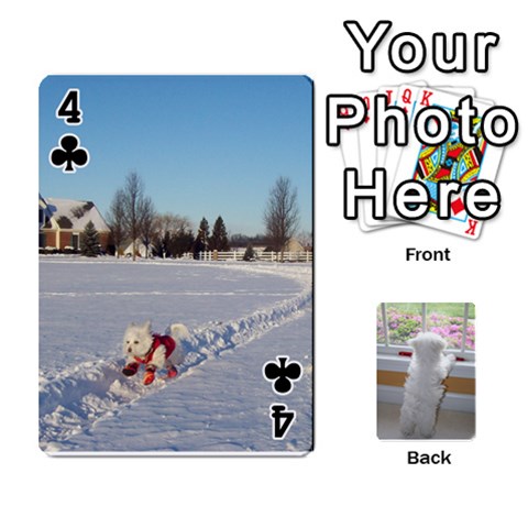 Playing Cards With Snowy s Photos By Xinpei Front - Club4