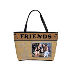 Food & Friends Classic Shoulder Handbag