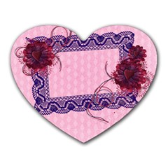 Love Ya Big- Heart Mousepad Love Ya Big- Heart Mousepad