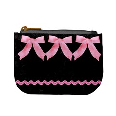 black & pink coin - Mini Coin Purse