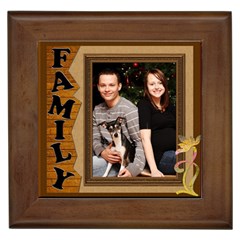 Our Family Framed Tile