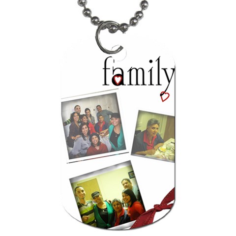 Dennis Dog Tag By Tonilynn Front
