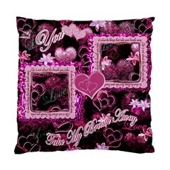 You Take my Breath Away Hearts n Flowers Cushion Case - Standard Cushion Case (One Side)