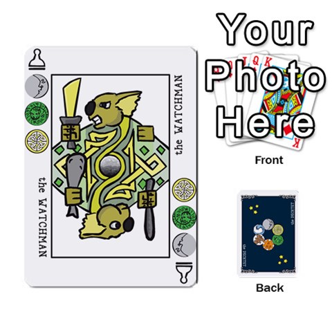 Queen Extended Decktet By Christian Turkiewicz Front - SpadeQ