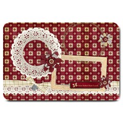 I Kiss Better Than I Cook-large Doormat 