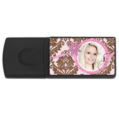 pink chocolate usb flash drive - USB Flash Drive Rectangular (4 GB)