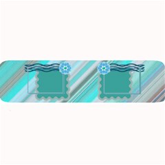 Blue Flower Bar Mat