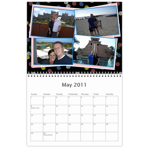 2011 Calendar By Marissa Eddy May 2011