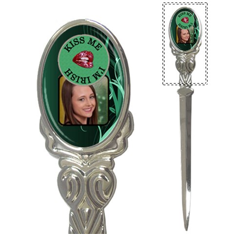 Kiss Me I m Irish Letter Opener By Lil Front