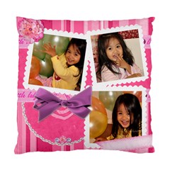 cushion case little lady (5 styles) - Standard Cushion Case (Two Sides) cushion case little lady (5 styles) - Standard Cushion Case (Two Sides)