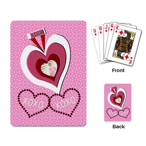 Love Xoxo Cards By Danielle Christiansen Back