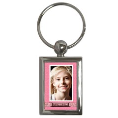 i love you key chain - Key Chain (Rectangle)