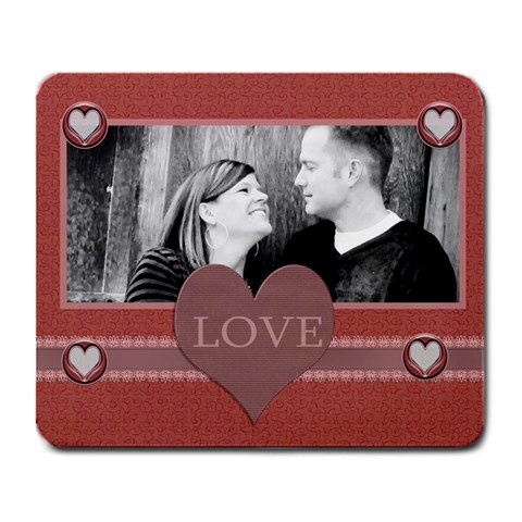 Love Mousepad By Danielle Christiansen Front