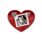 Lotsa Hearts Coaster - Rubber Coaster (Heart)