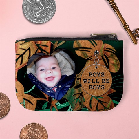 Like Father, Like Son Mini Coin Purse By Lil Back