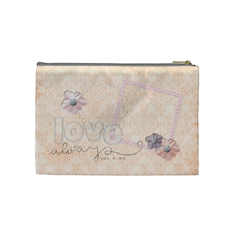 Angel Eyes Cosmetic Bag (m) By Mikki Back