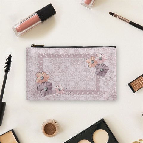 Angel Eyes Cosmetic Bag (s) By Mikki Front