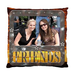 Friends Framed Sunset Cushion Cover (1 Sided) - Standard Cushion Case (One Side)