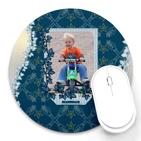 Eden1 Round Mouse Mat By Kdesigns Front