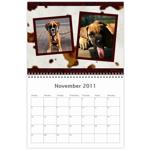 Chloes Calender By Melly Nov 2011