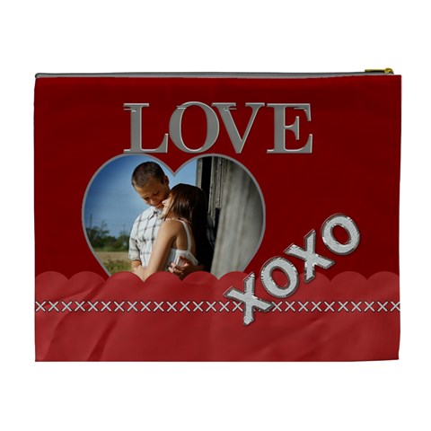 Love Definition Xl Cosmetic Bag By Lil Back
