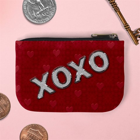 Kiss Mini Coin Purse By Lil Back