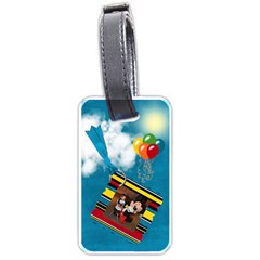 Magic Clouds Luggage tag  - Luggage Tag (two sides)