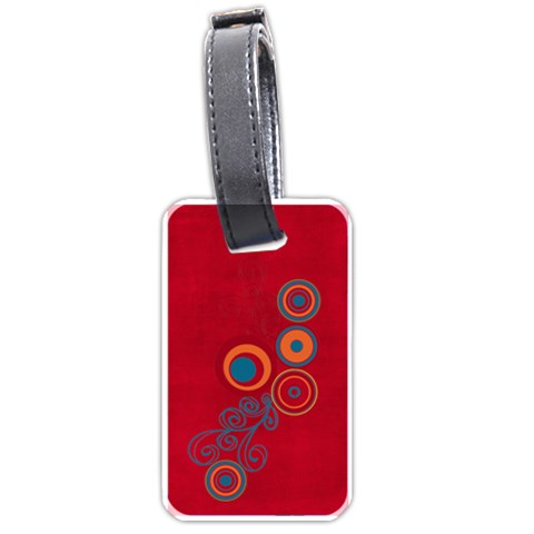 Mrs  Mouse Luggage Tag  By Barbara Ryan Back