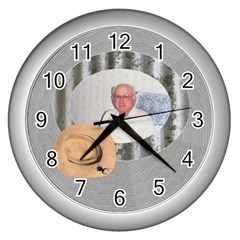 Time for a rest - Wall Clock (Silver)