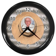 Grandfather s Wall Clock - Wall Clock (Black)