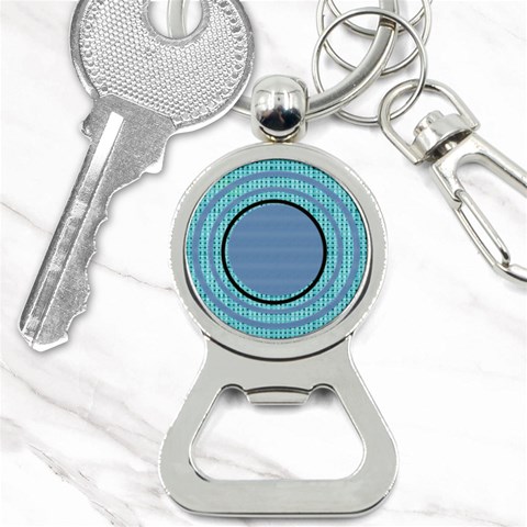 Circles Bottle Opener Key Chain By Daniela Front