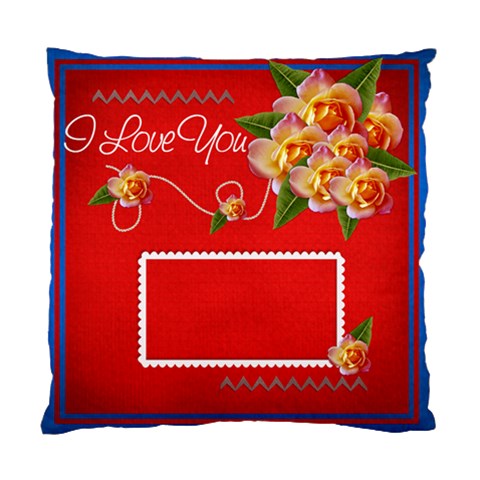 2sides Pillow Case / Color Me Happy Back