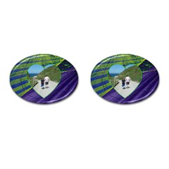 Father & Son Oval Cufflinks