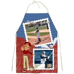 baseball apron2 - Full Print Apron