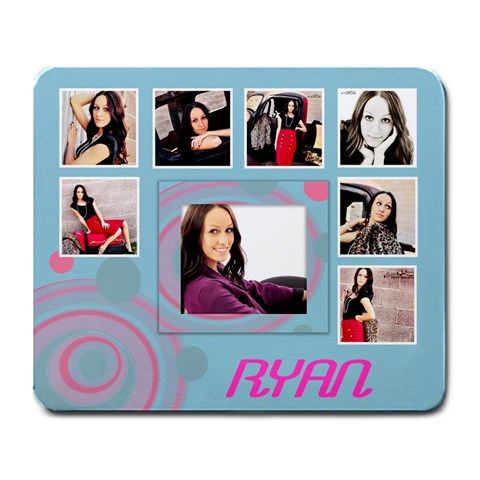 Mouse Pad Template2 By Danielle Christiansen Front