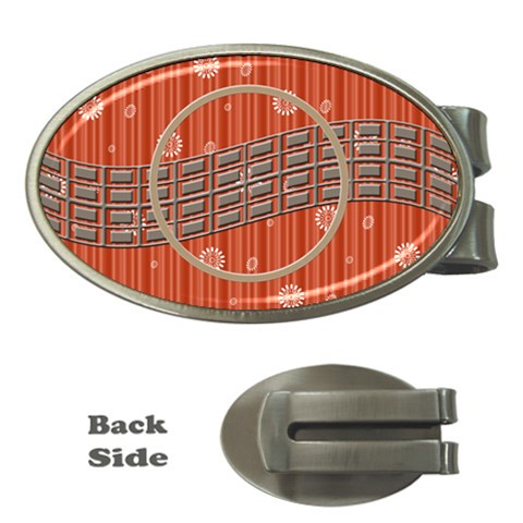Classy Oval Money Clip By Daniela Front